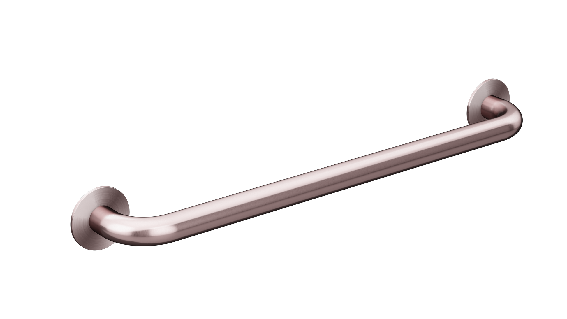 care range straight grab rail 600mm, Champagne