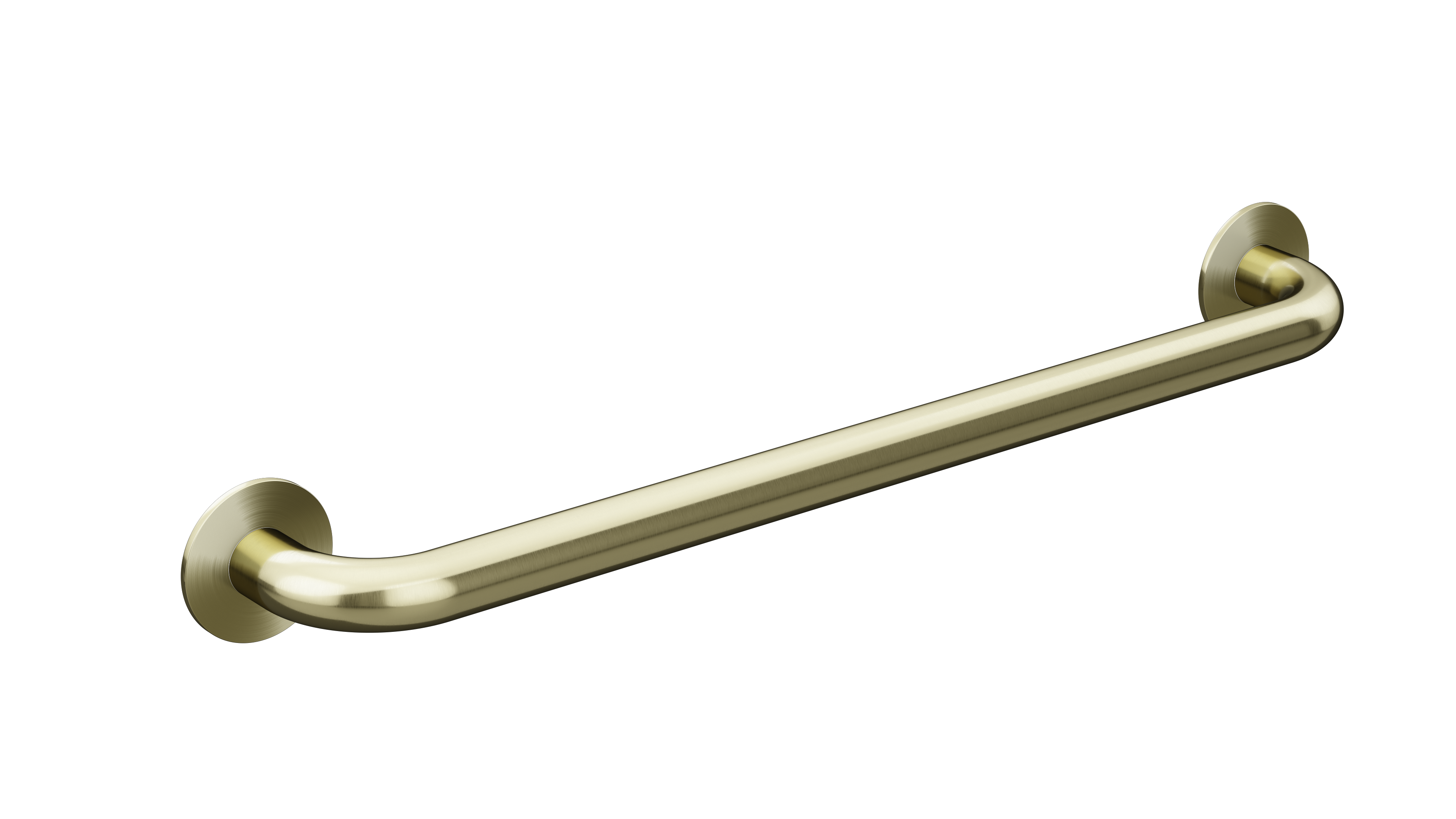 care range straight grab rail 600mm, Tiger Bronze