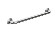 care range straight grab rail 600mm, Brushed Nickel
