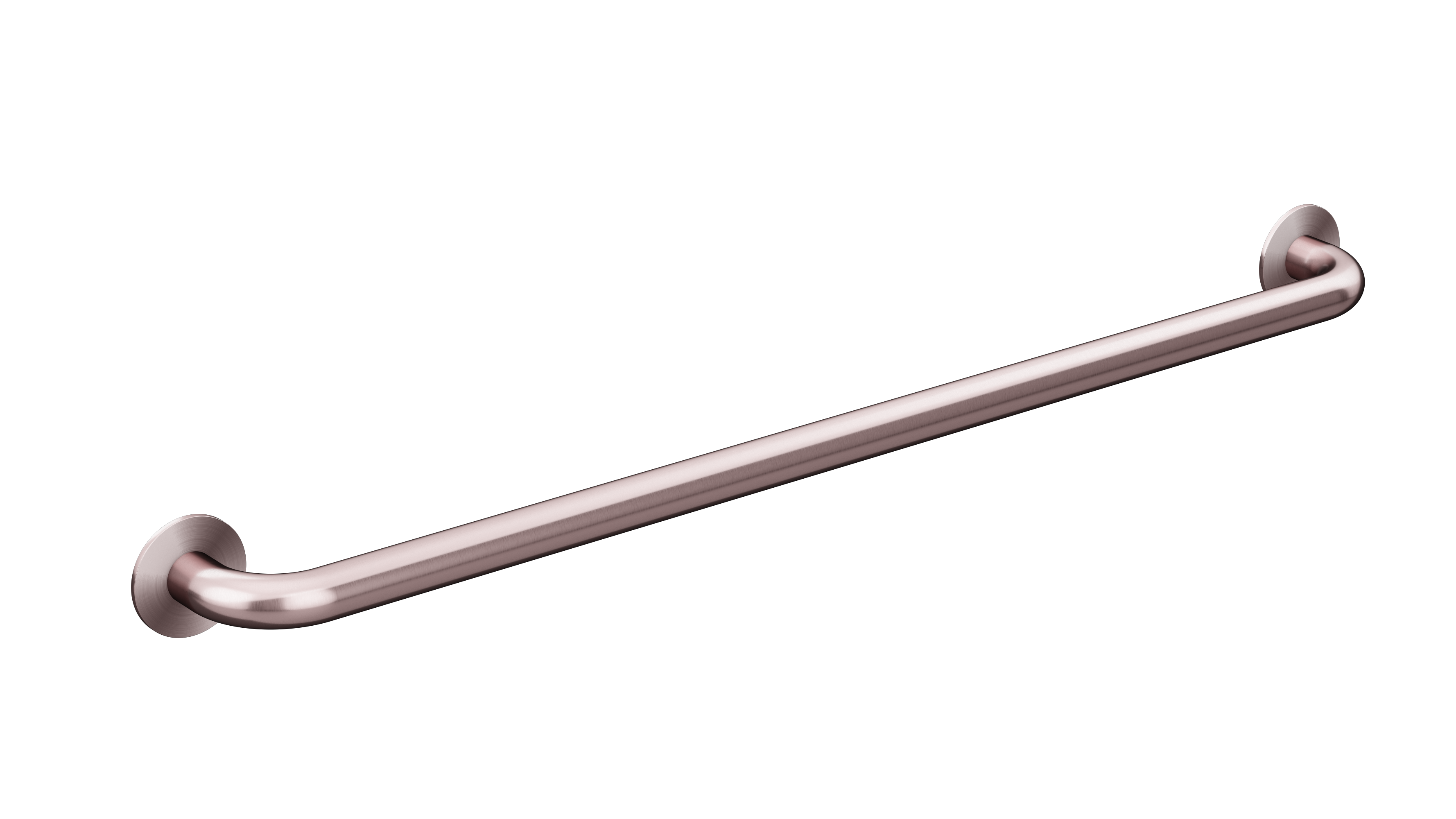 care range straight grab rail 900mm, Champagne