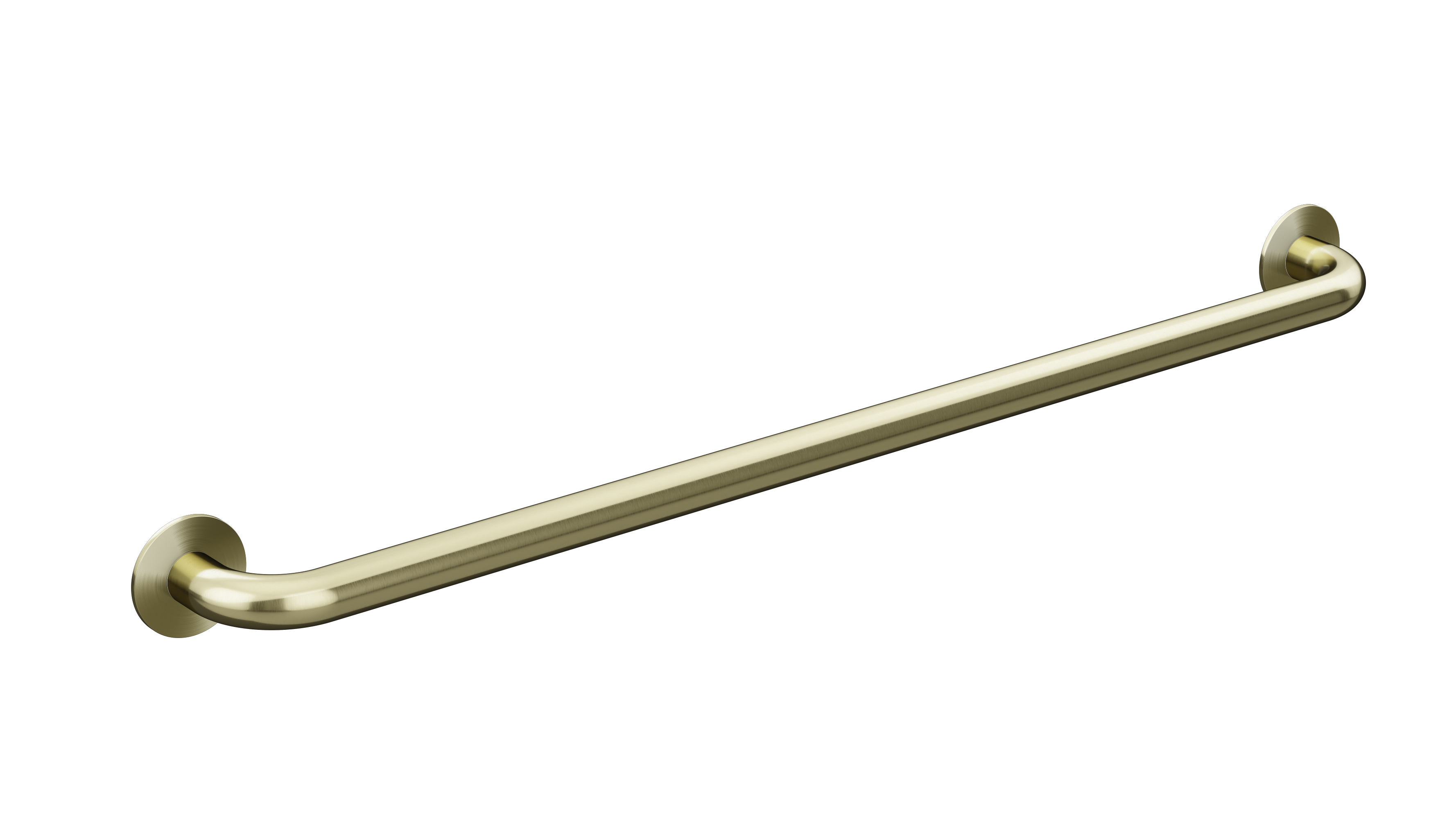care range straight grab rail 900mm, Tiger Bronze