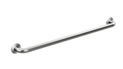 care range straight grab rail 900mm, Brushed Nickel