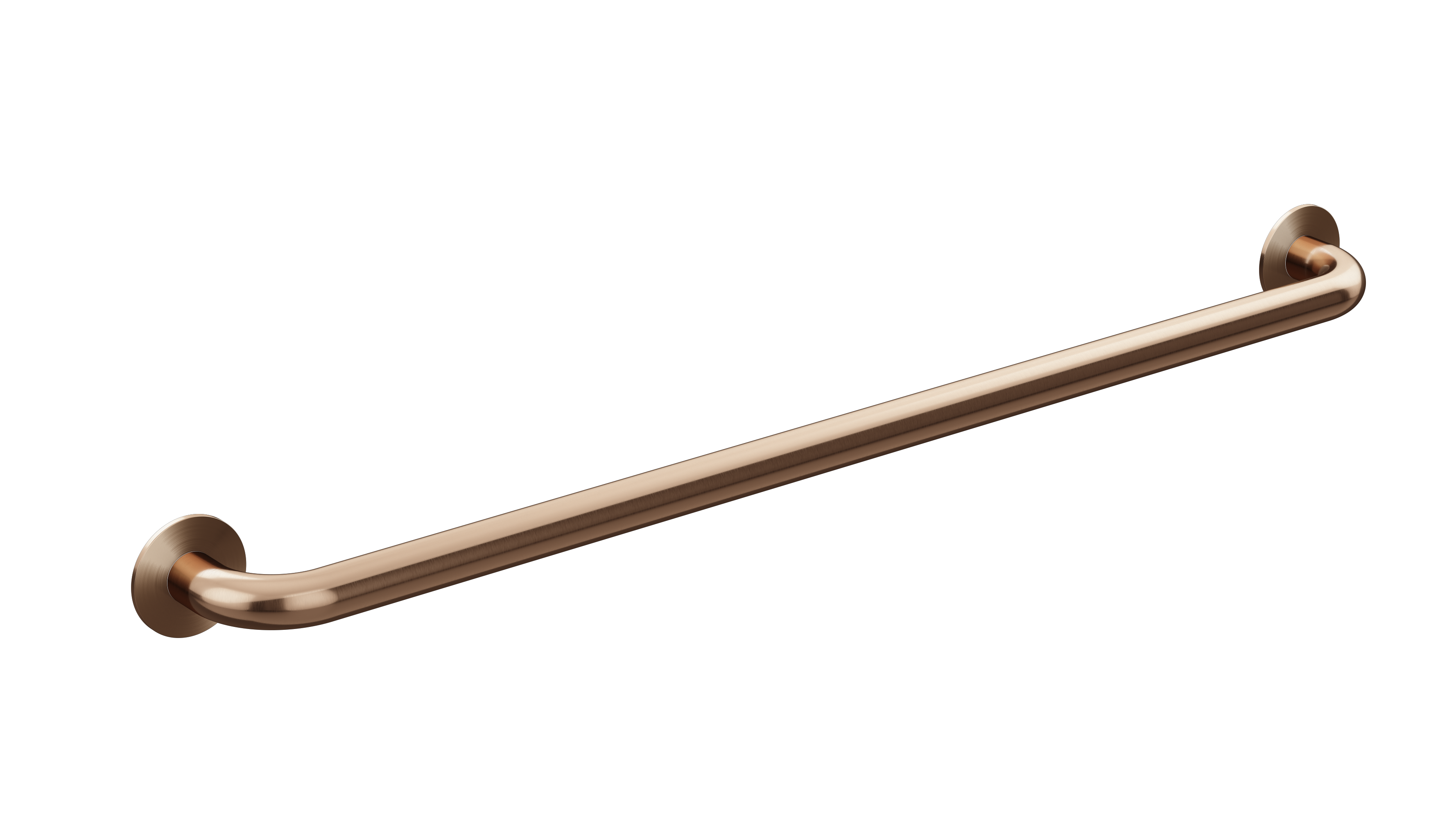 care range straight grab rail 900mm, Lustre Bronze