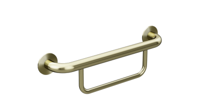Meir care range hand towel rail, Tiger Bronze