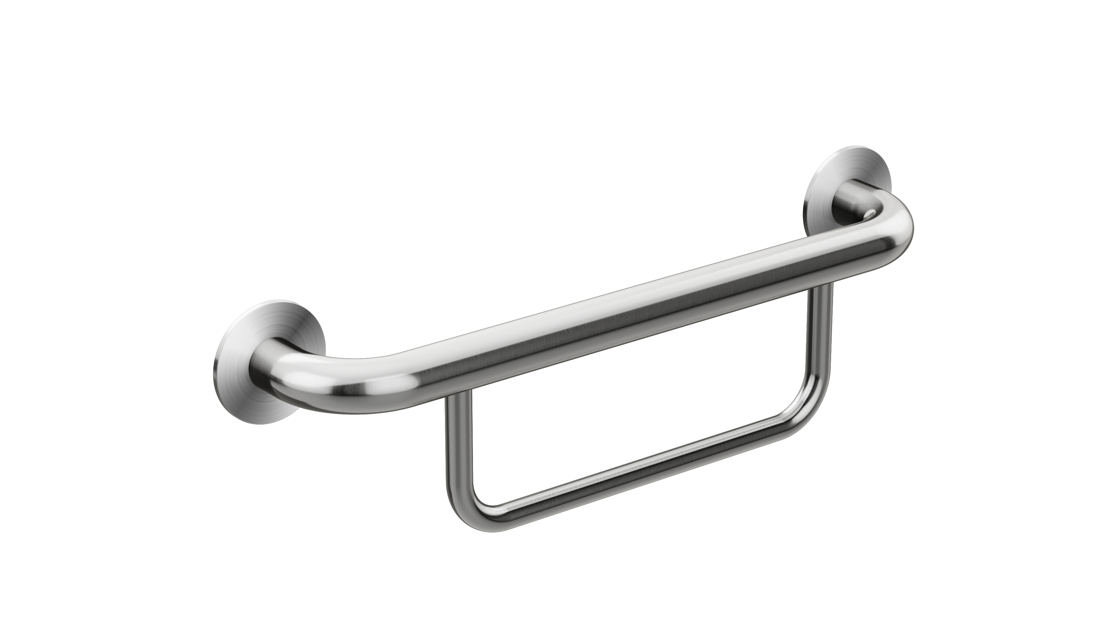 care range hand towel rail, Brushed Nickel