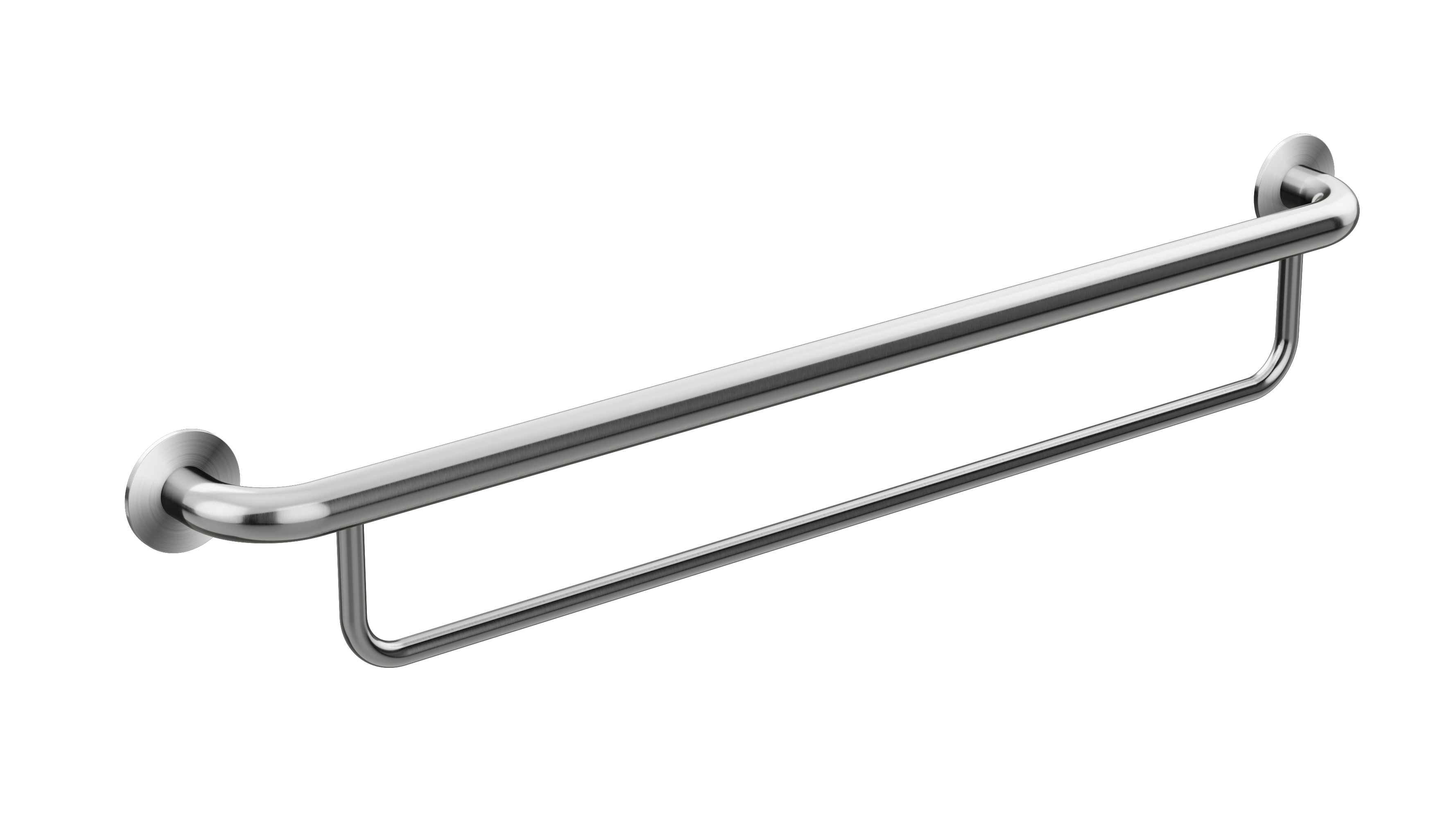 care range bath towel rail, Brushed Nickel