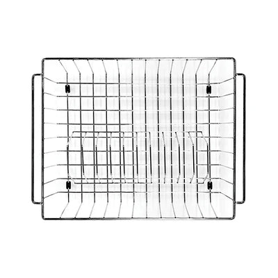 Meir Dish Rack, Brushed Nickel