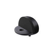 Round Half Moon Door Stop, Matte Black
