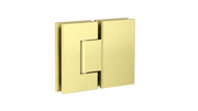 Glass to Glass Shower Door Hinge, Tiger Bronze
