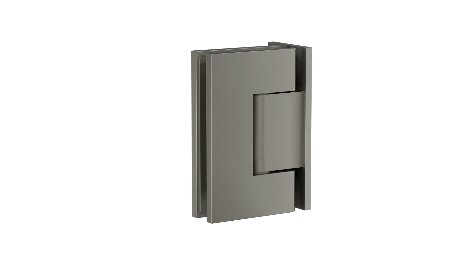 Glass to Wall Shower Door Hinge, Shadow