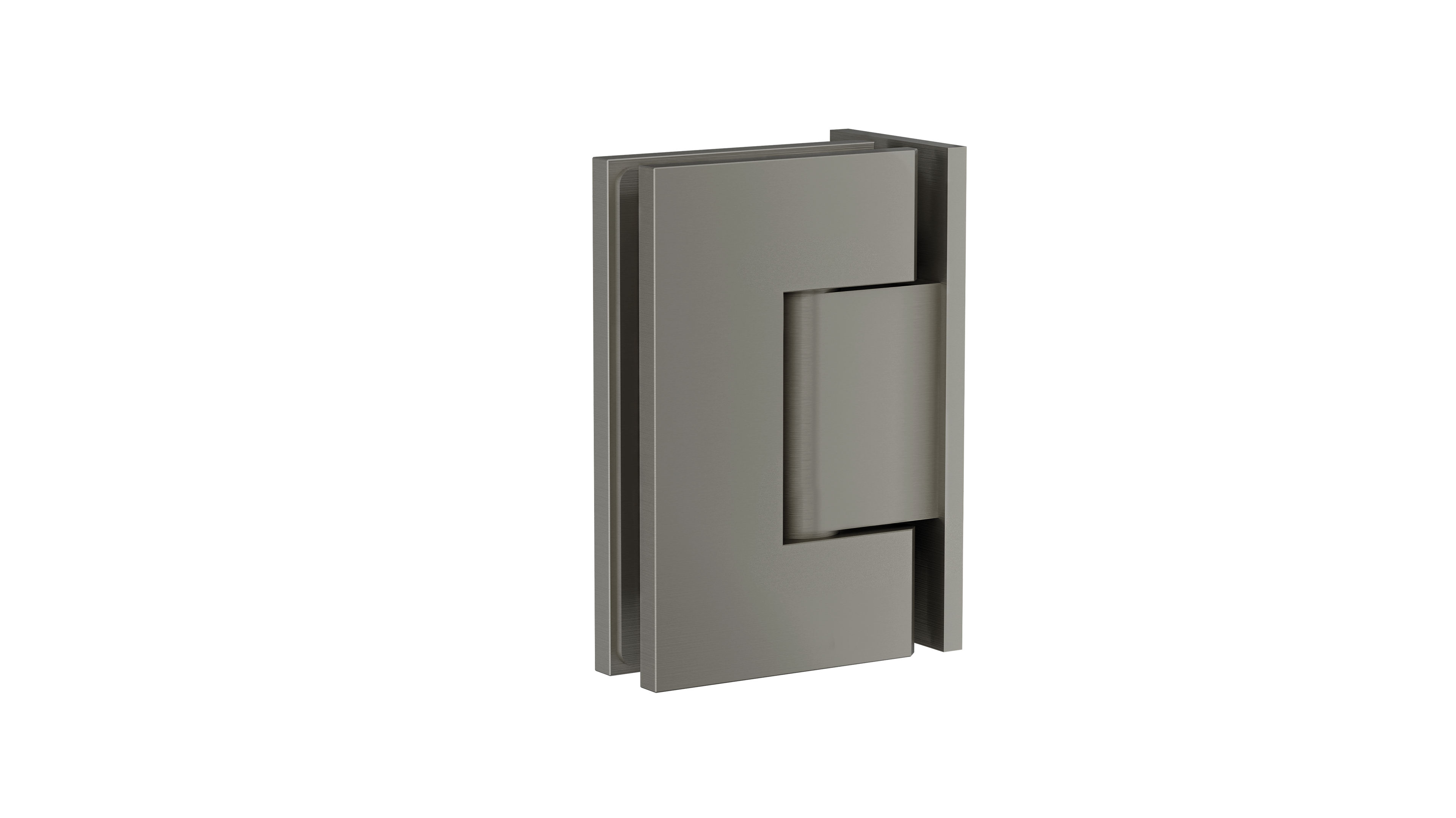 Glass to Wall Shower Door Hinge, Shadow