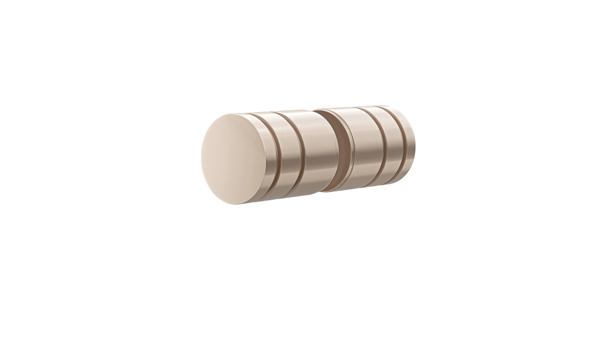 Shower Door Round Handle, Champagne