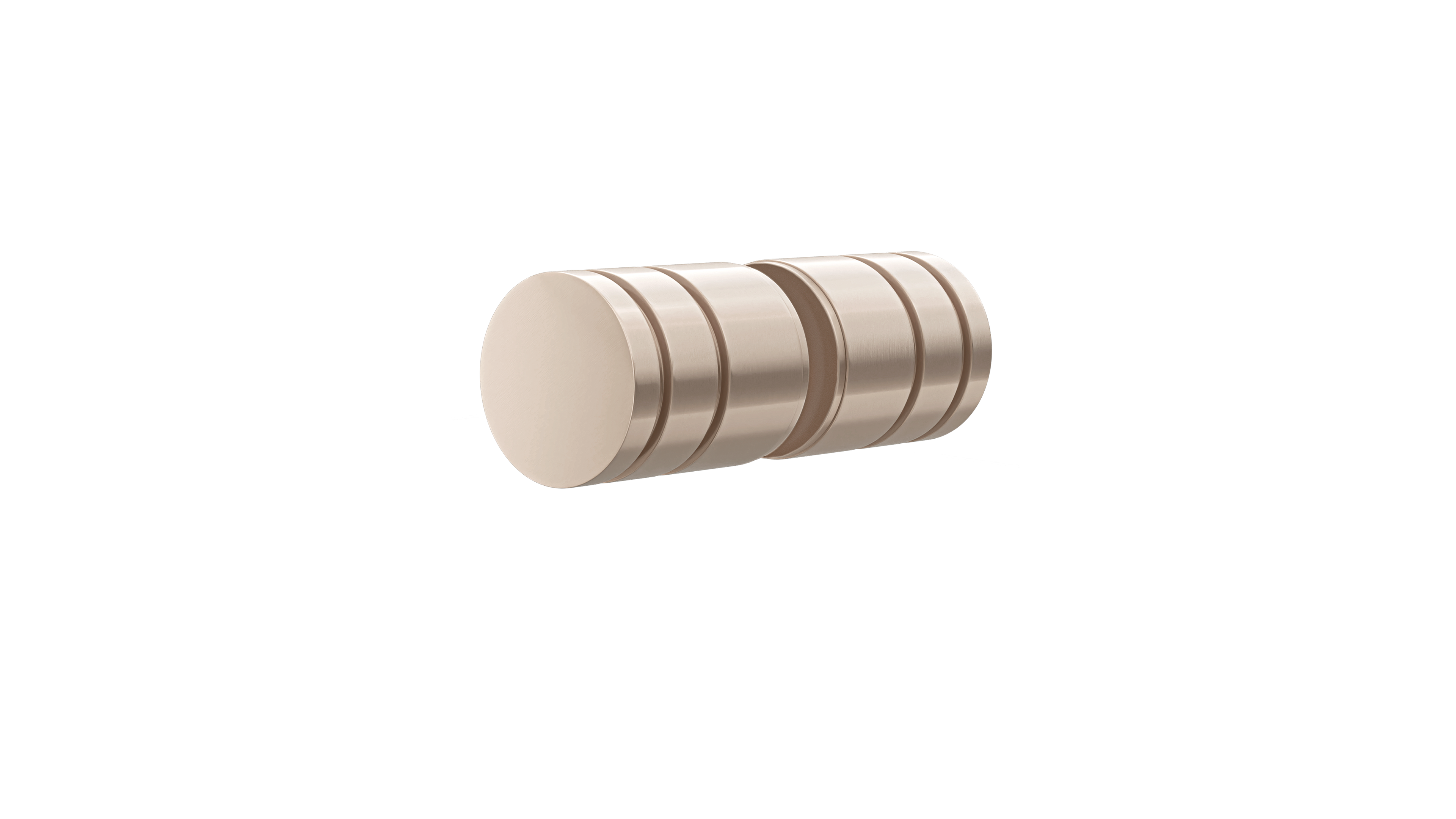 Shower Door Round Handle, Champagne