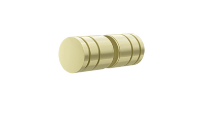 Meir Shower Door Round Handle, Tiger Bronze