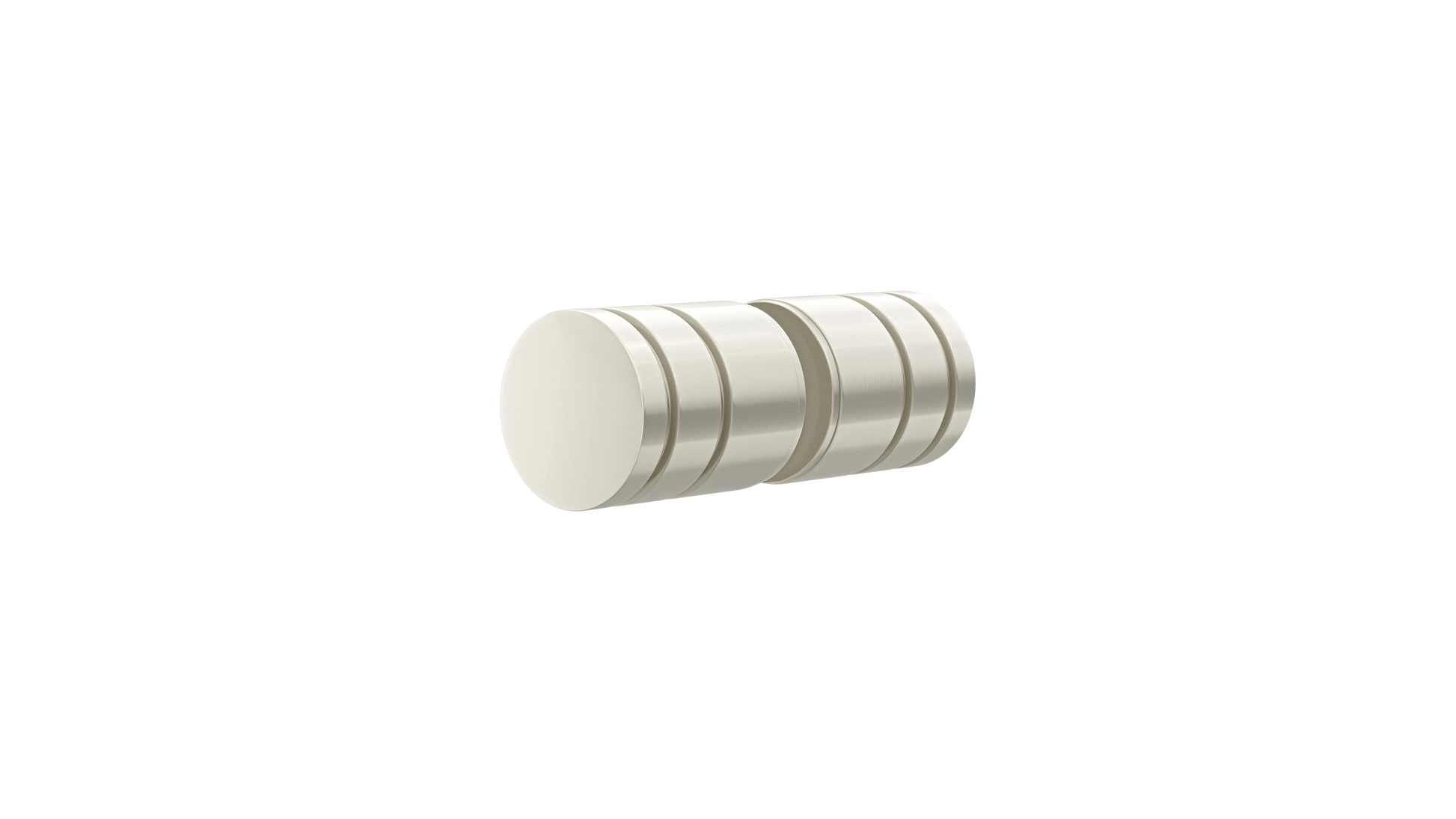 Shower Door Round Handle, Brushed Nickel