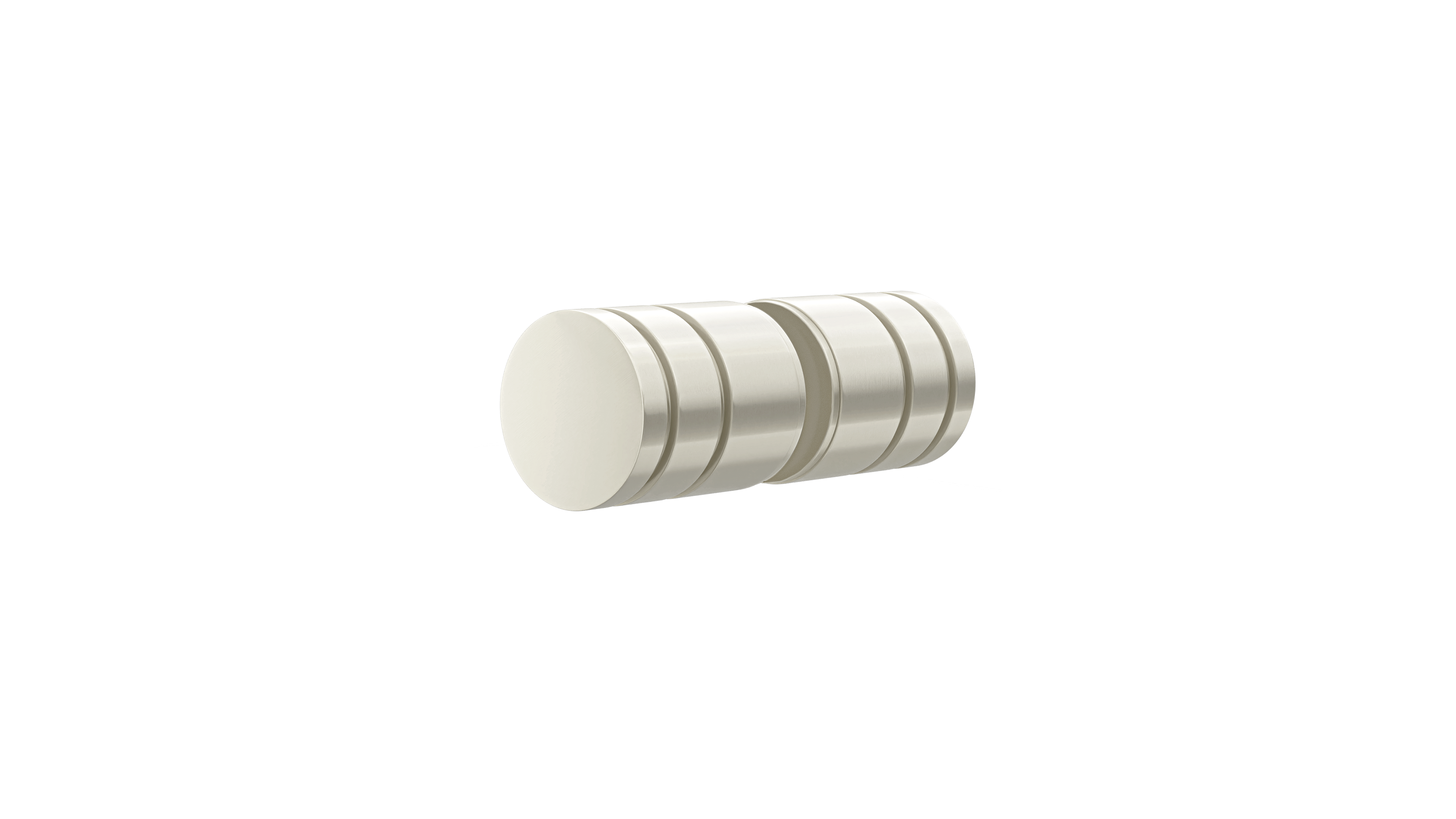 Shower Door Round Handle, Brushed Nickel