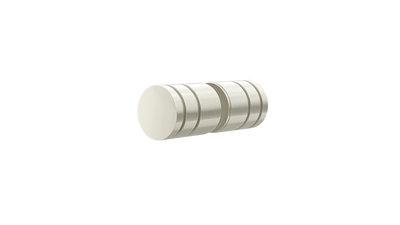 Meir Shower Door Round Handle, Brushed Nickel