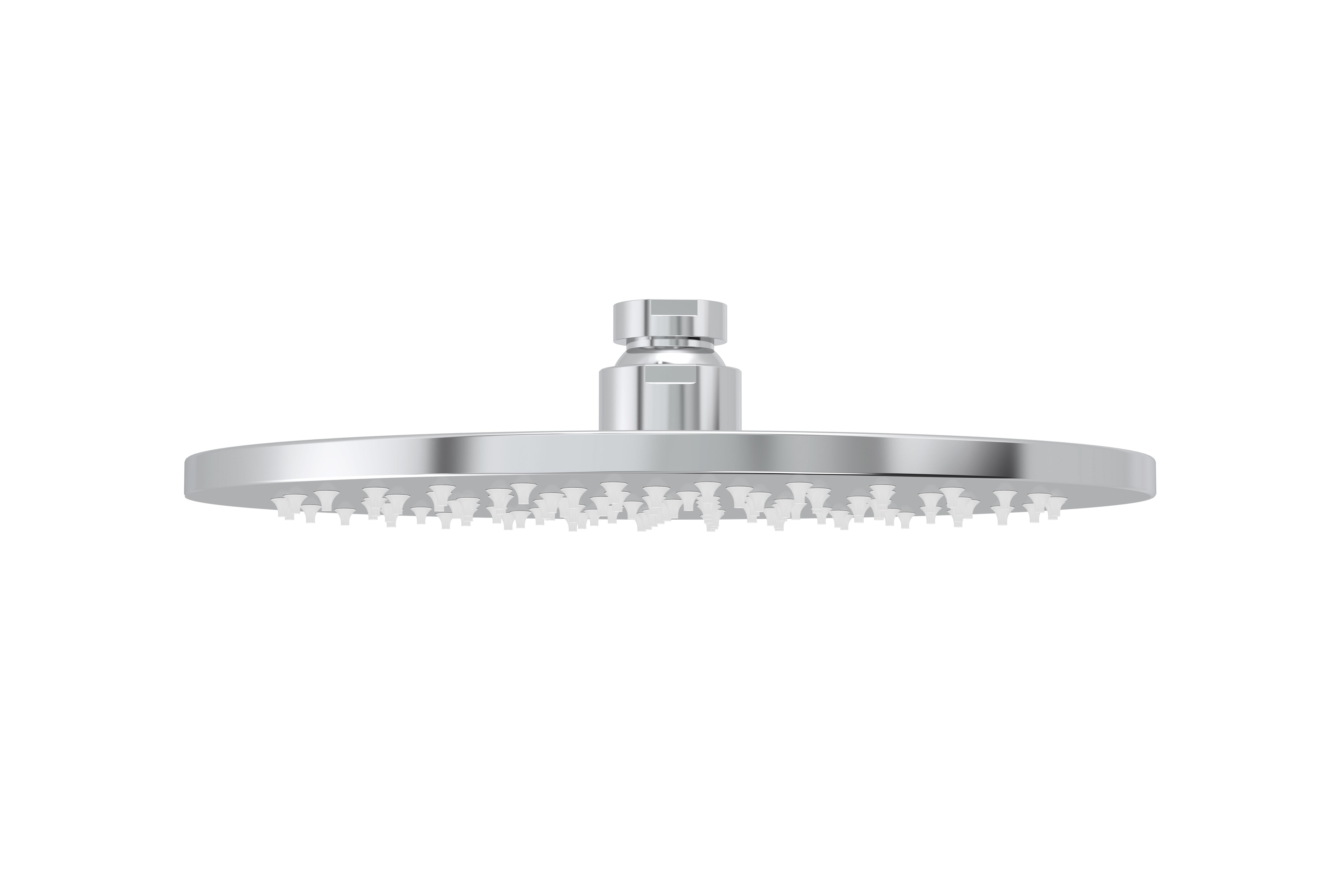 Round Shower Rose 200mm, Polished Chrome