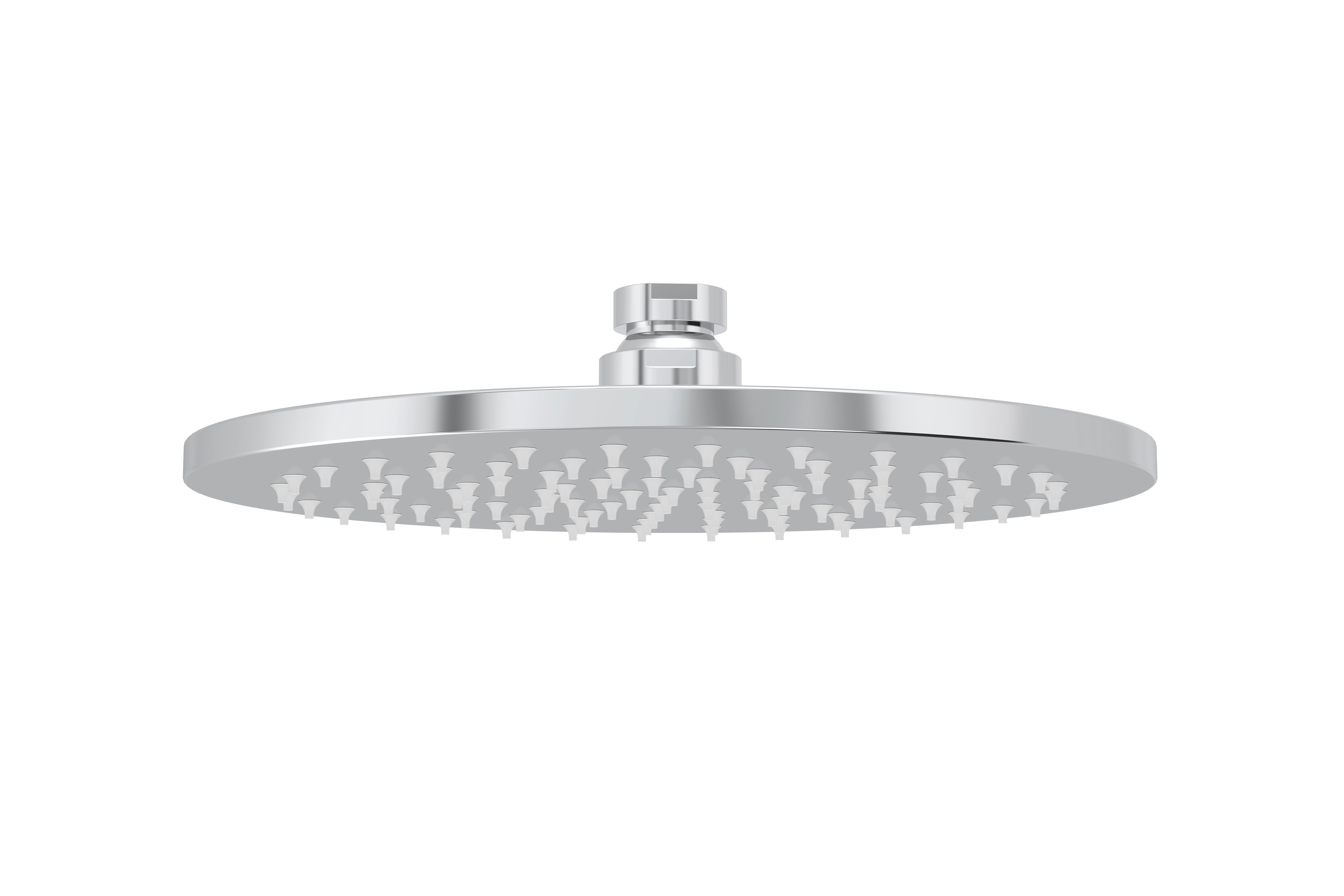 Round Shower Rose 200mm, Polished Chrome