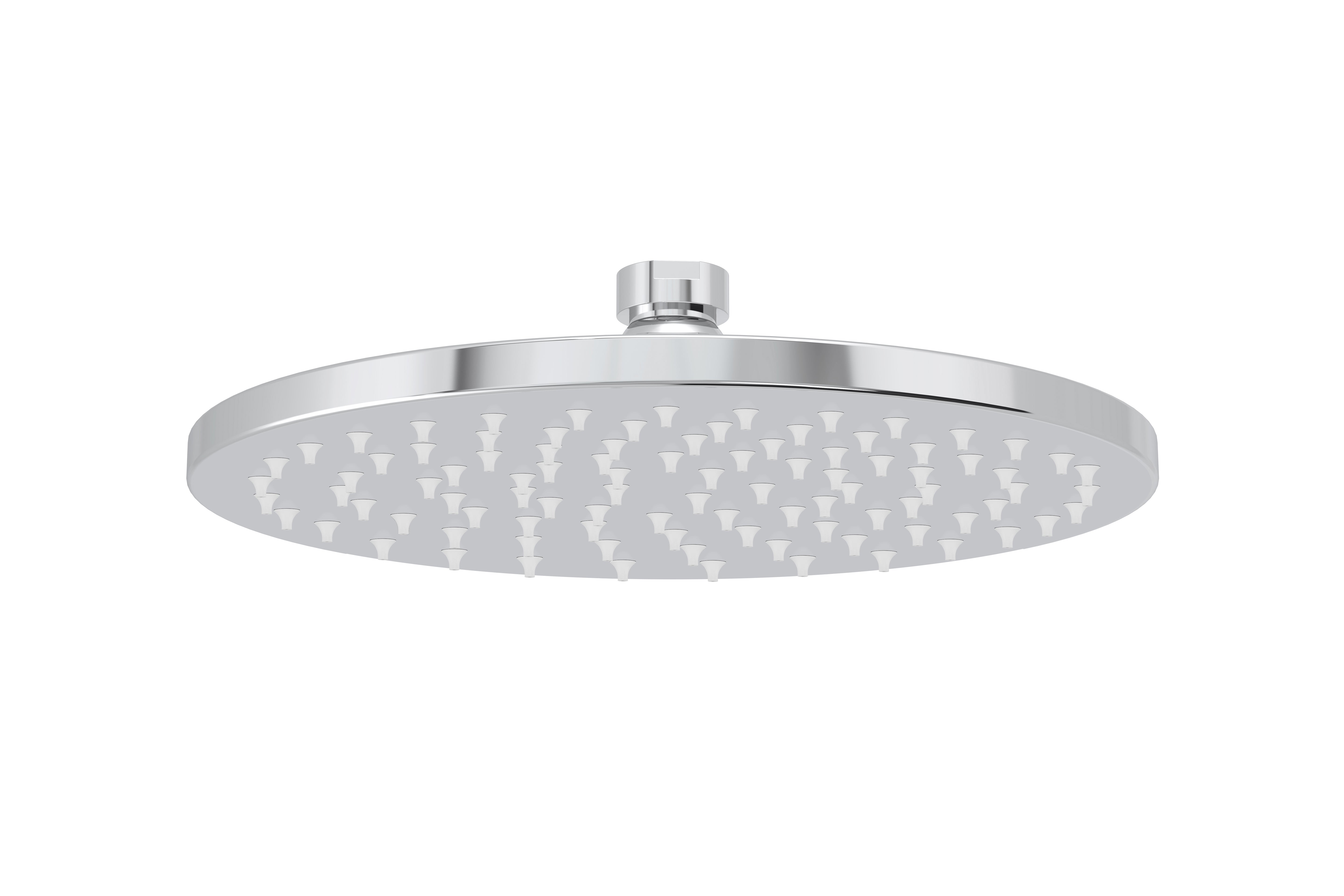 Round Shower Rose 200mm, Polished Chrome