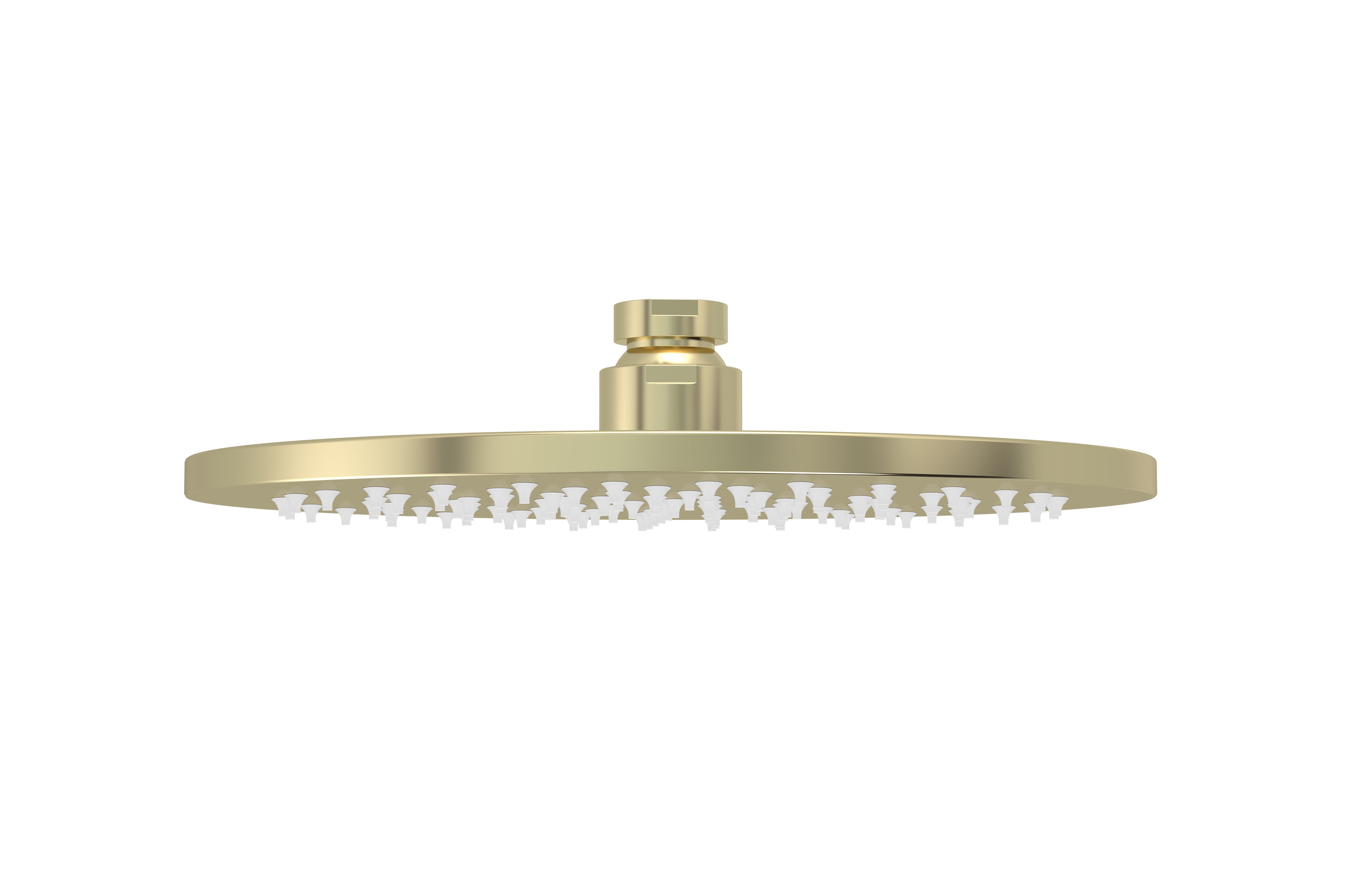 Round Shower Rose 200mm, Tiger Bronze