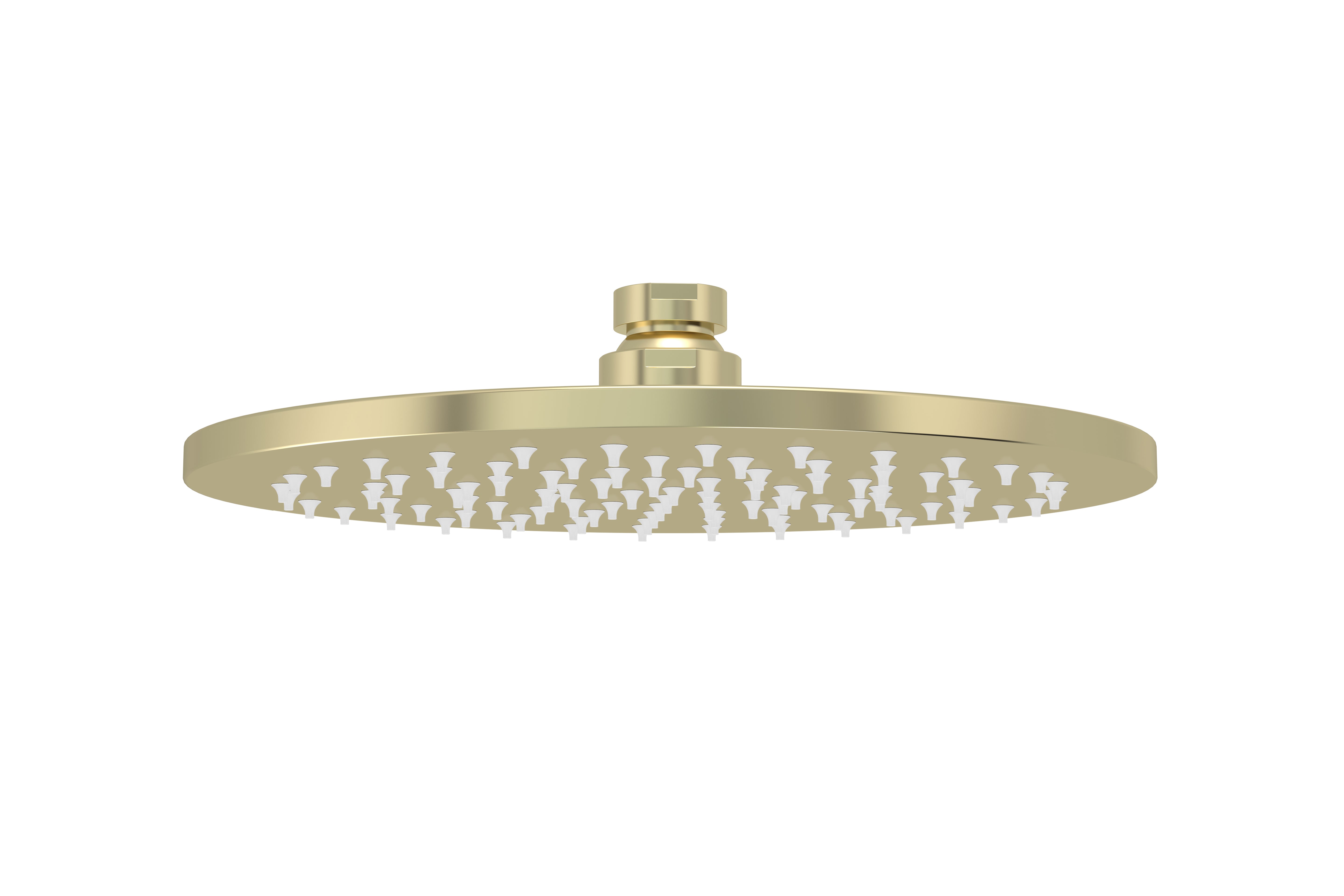 Round Shower Rose 200mm, Tiger Bronze