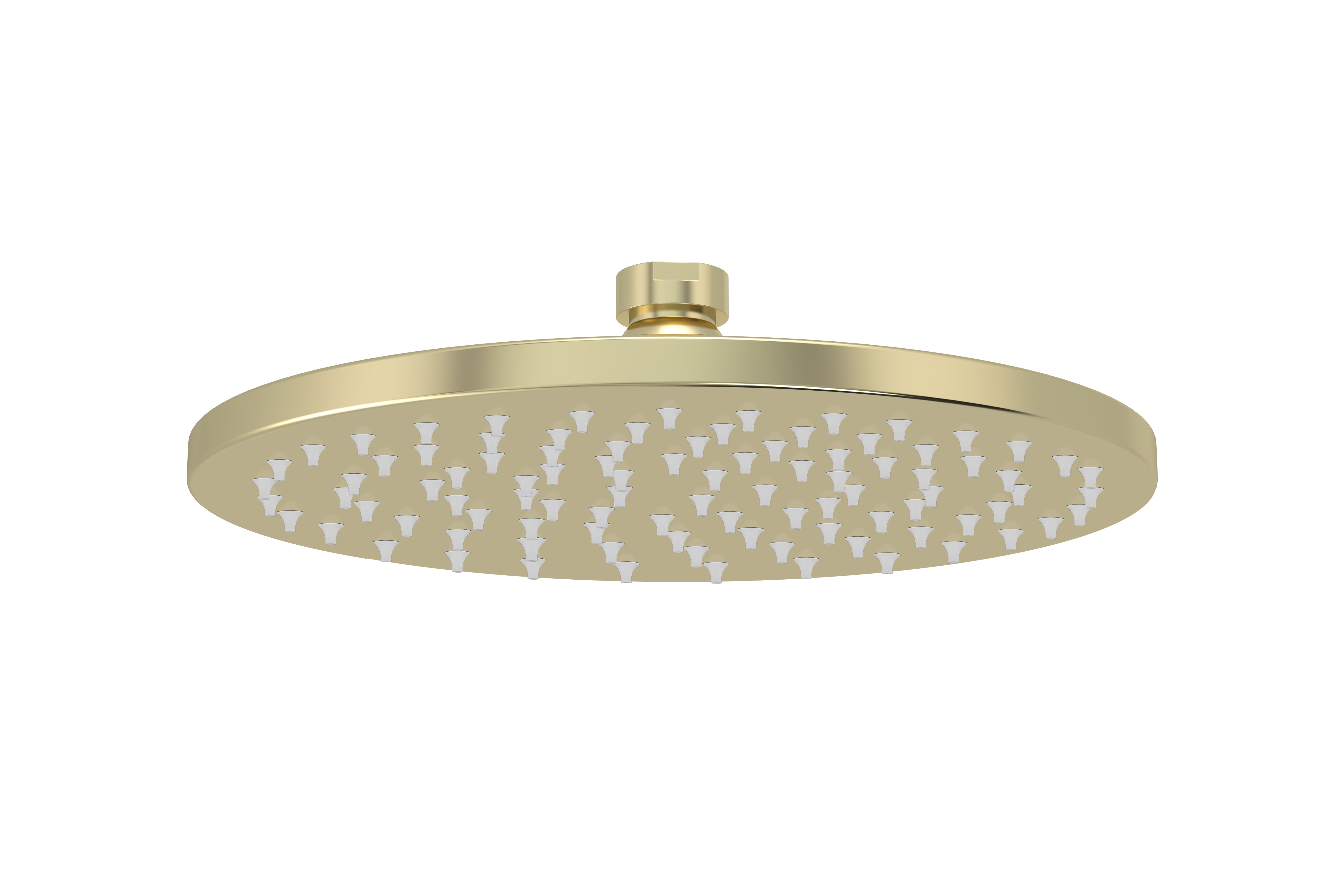 Round Shower Rose 200mm, Tiger Bronze