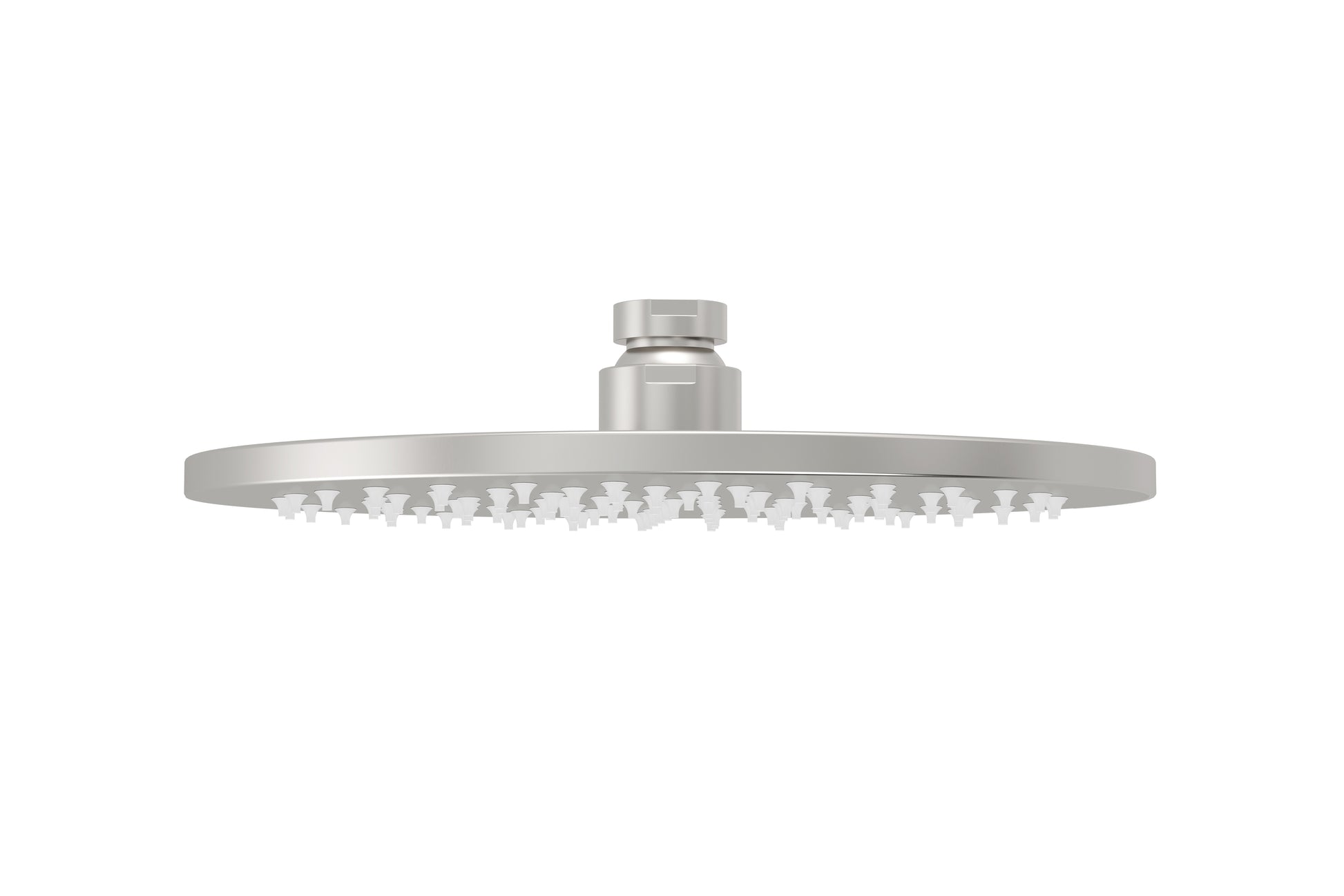 Round Shower Rose 200mm, Brushed Nickel