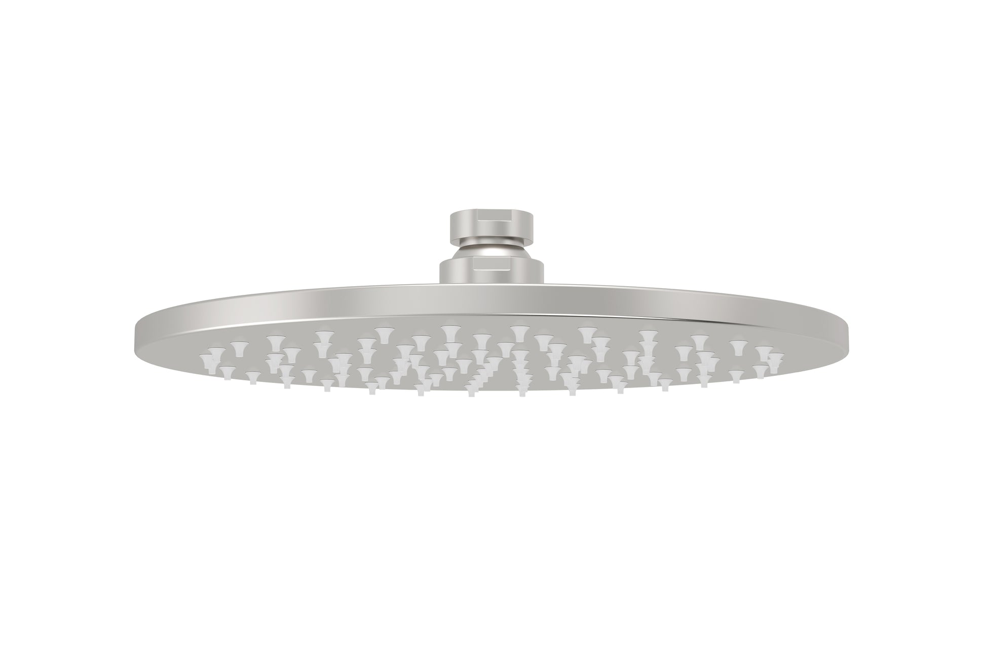 Round Shower Rose 200mm, Brushed Nickel