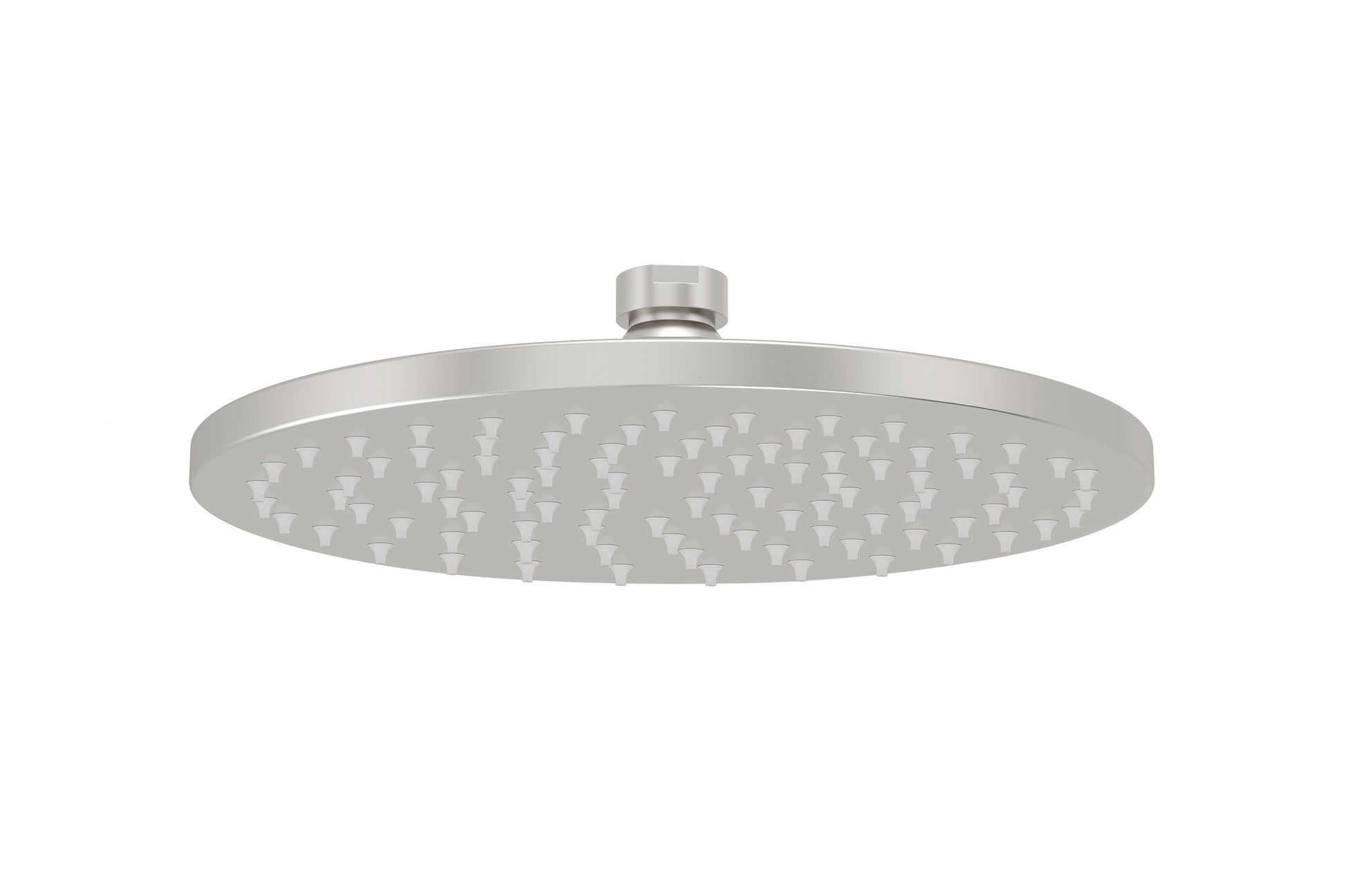 Round Shower Rose 200mm, Brushed Nickel
