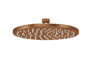 Round Shower Rose 200mm, Lustre Bronze