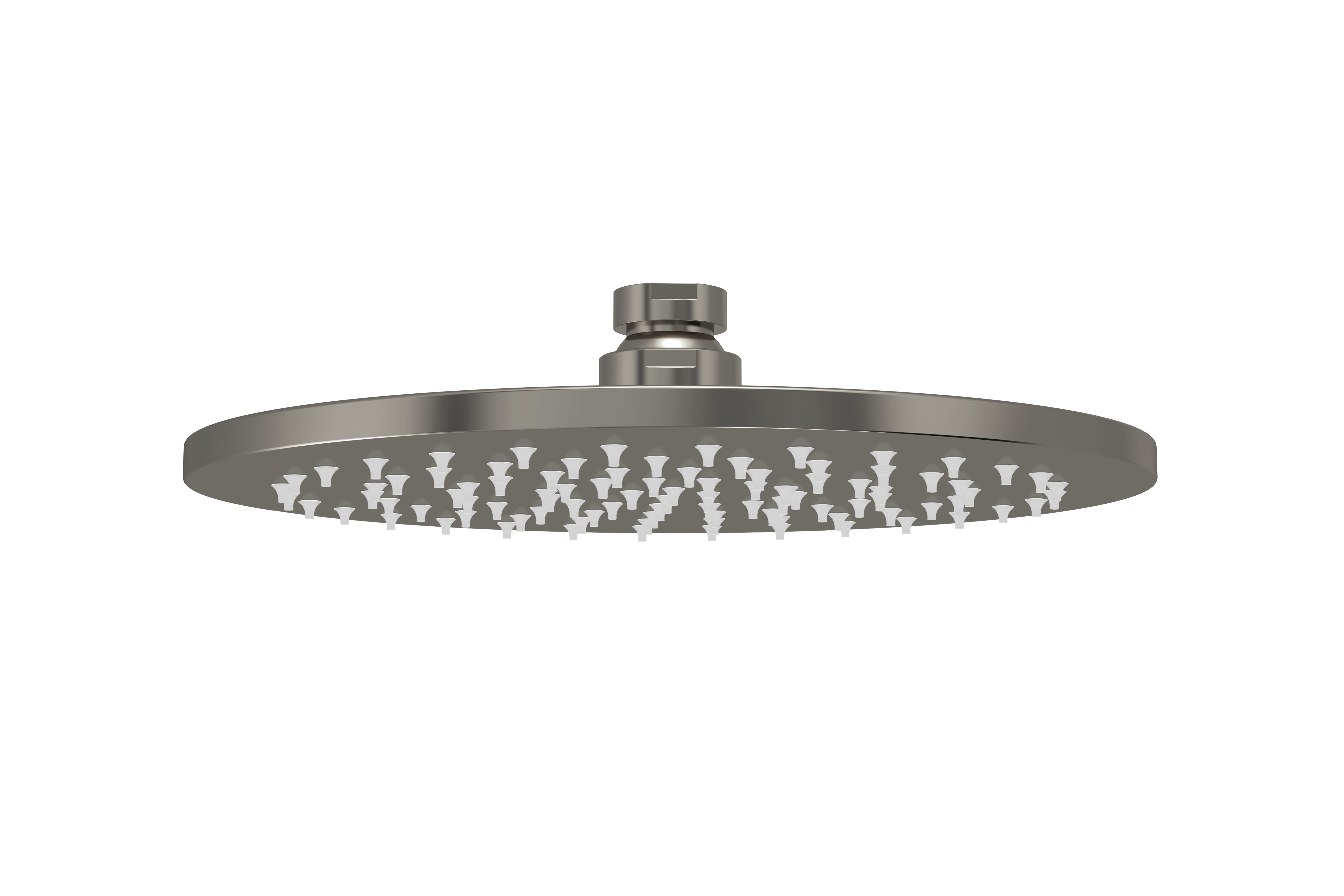 Round Shower Rose 200mm, Shadow