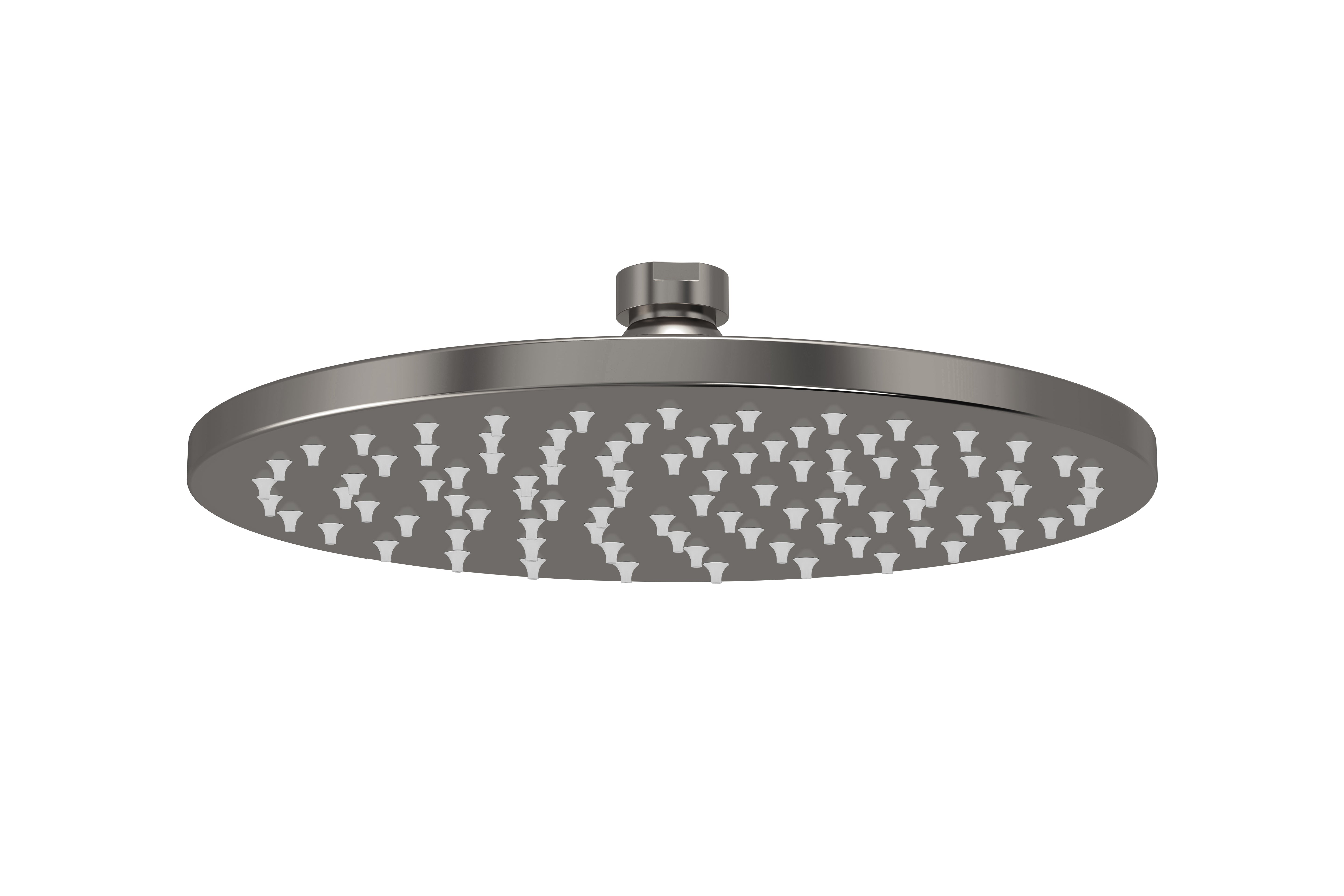 Round Shower Rose 200mm, Shadow