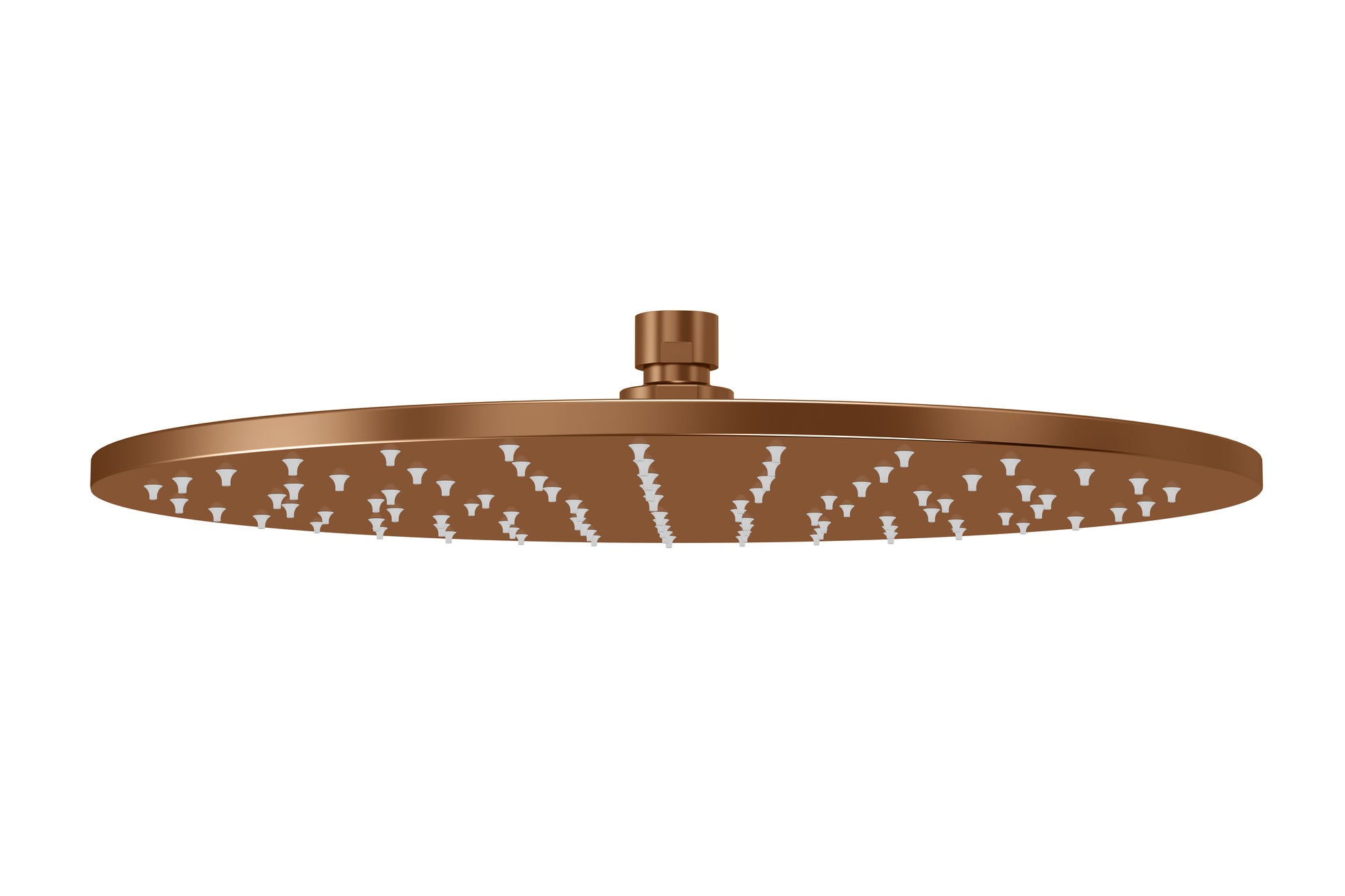 Round Shower Rose 300mm, Lustre Bronze