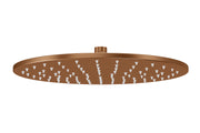 Round Shower Rose 300mm, Lustre Bronze