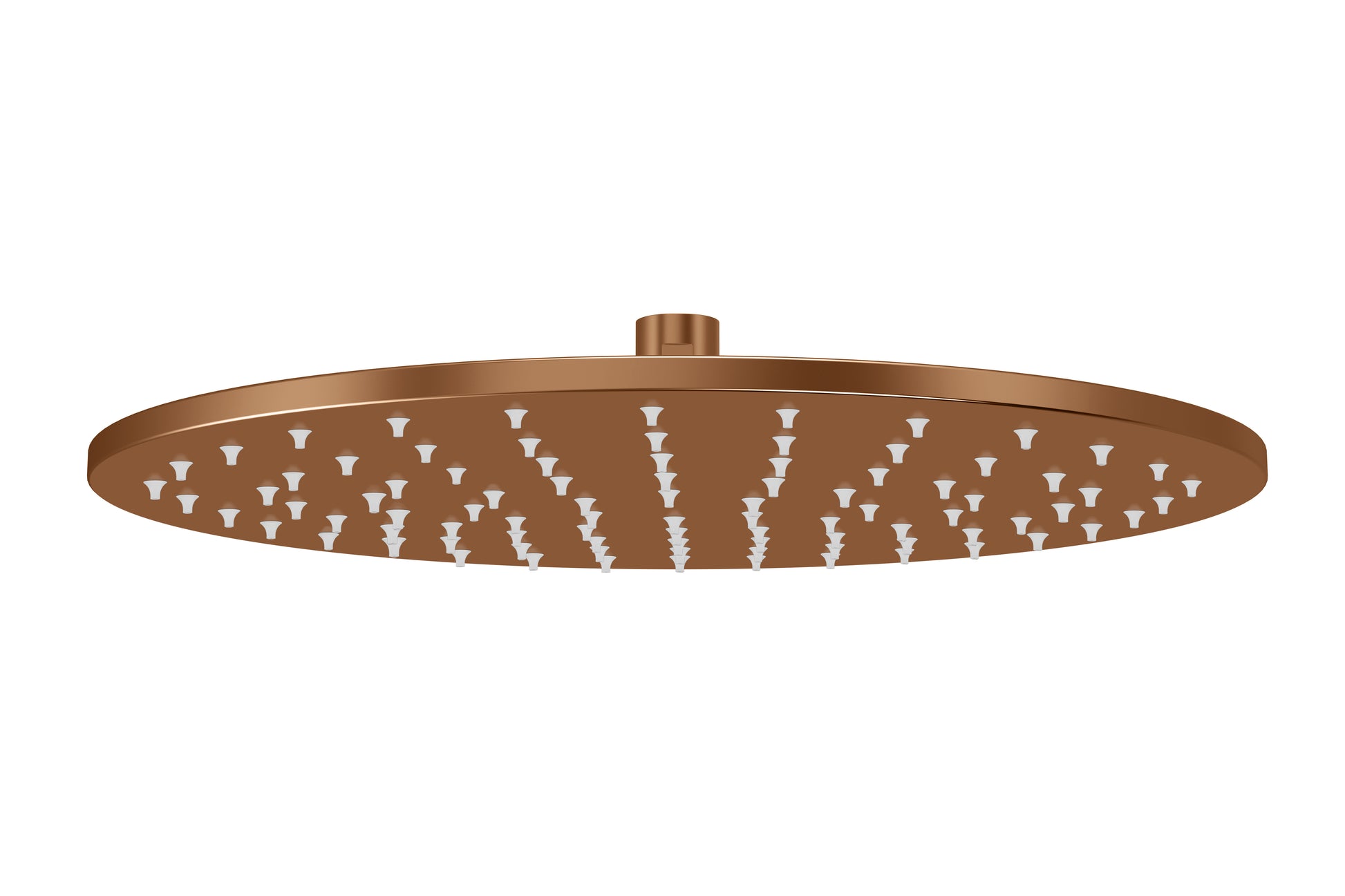 Round Shower Rose 300mm, Lustre Bronze