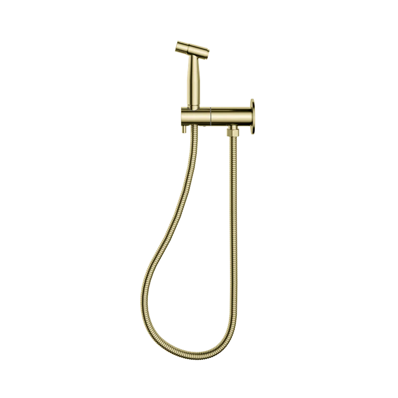 Meir bidet spray with mixer, Tiger Bronze
