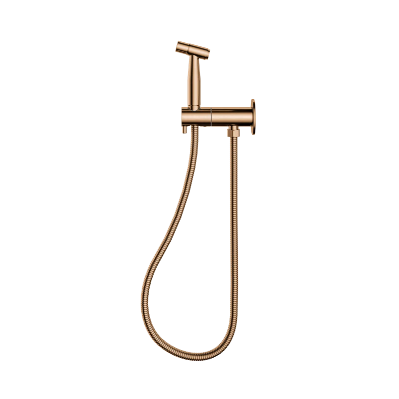 Meir bidet spray with mixer, Lustre Bronze