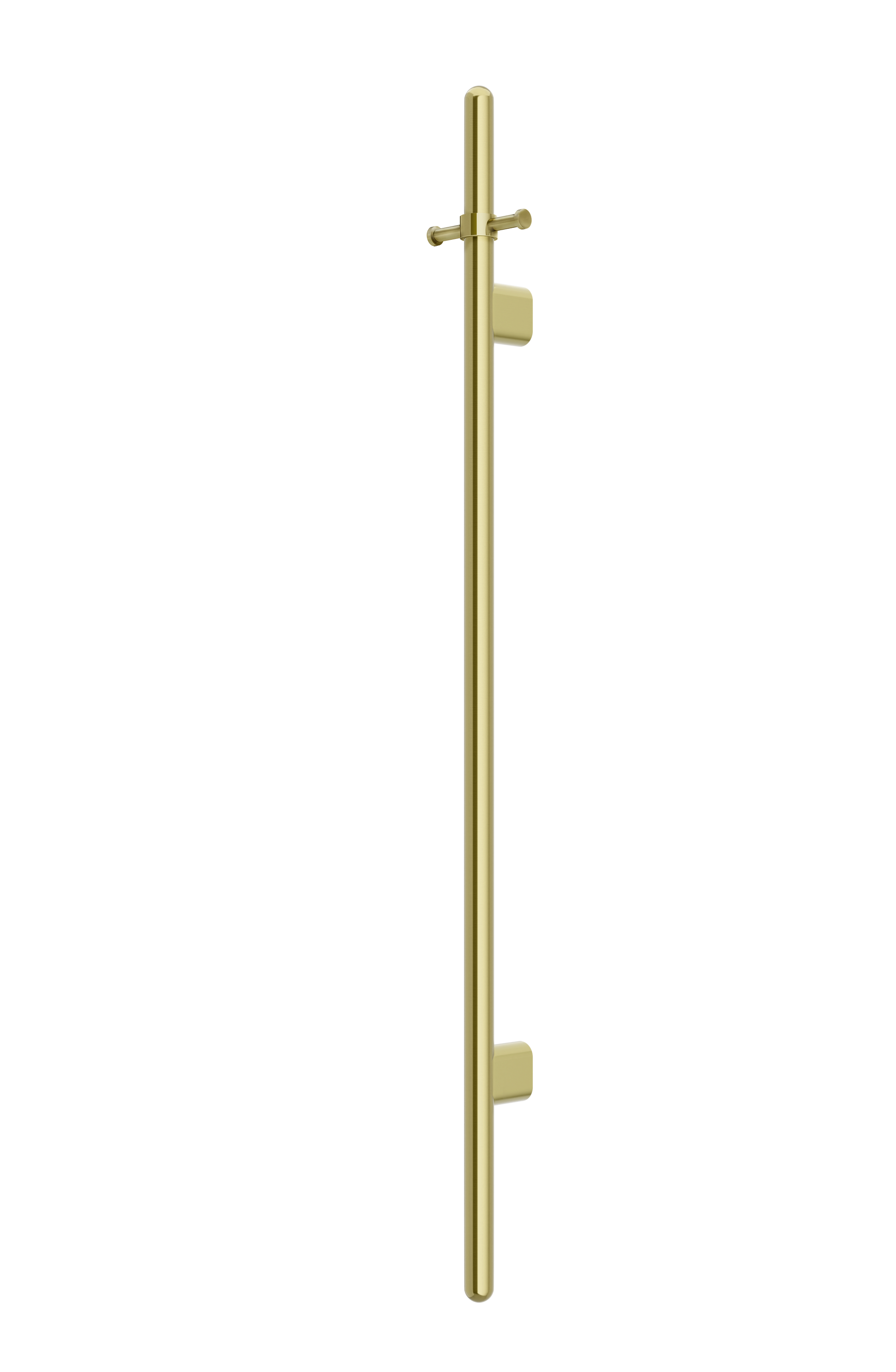 Heated Vertical Towel Rail, Tiger Bronze