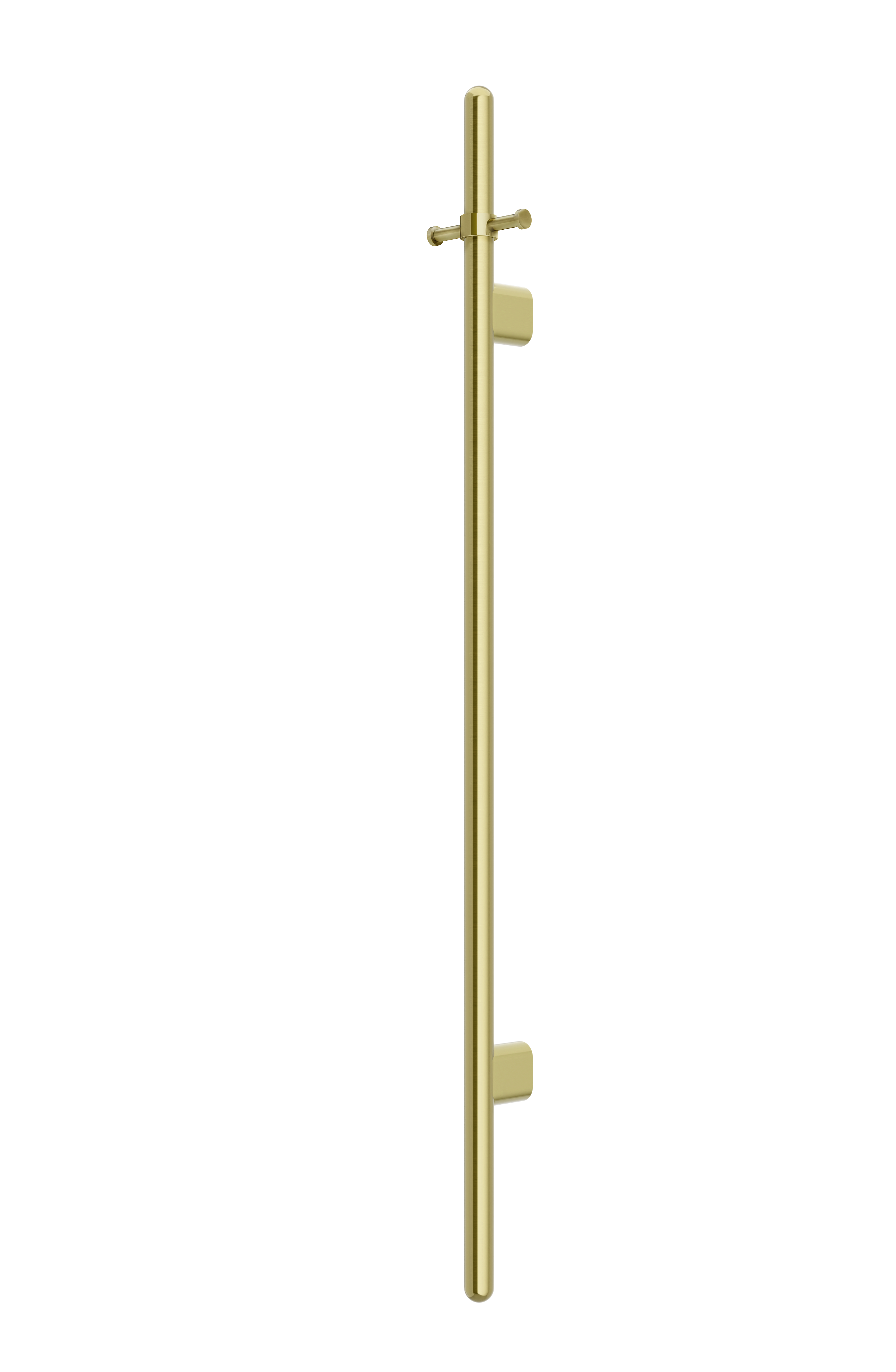 Heated Vertical Towel Rail, Tiger Bronze