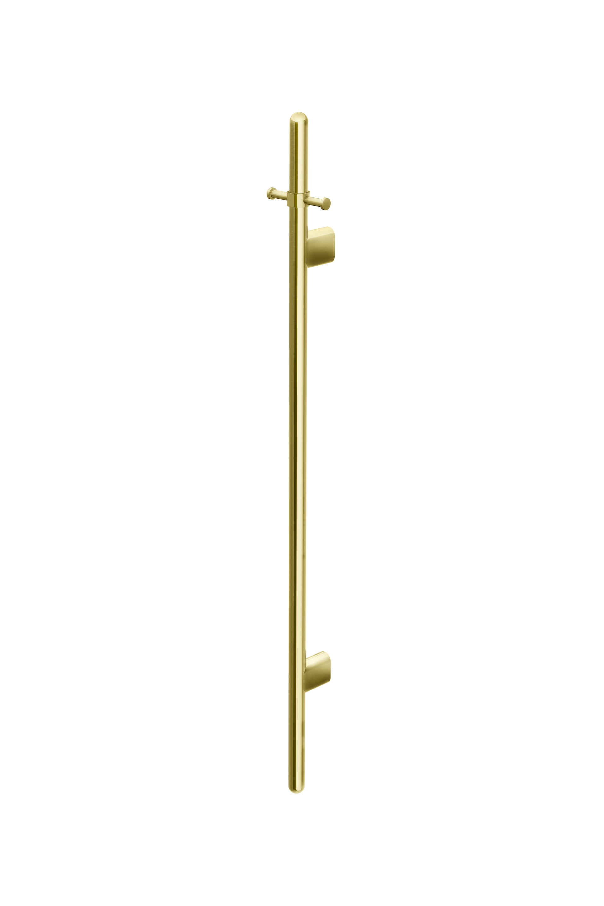 Heated Vertical Towel Rail, Tiger Bronze