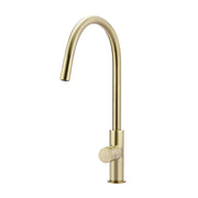 Round Pinless Piccola Pull Out Kitchen Mixer Tap, Tiger Bronze