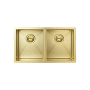 Kitchen Sink Double Bowl 760 x 440, Tiger Bronze