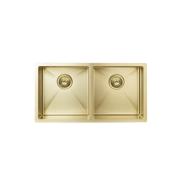 Kitchen Sink Double Bowl 860 x 440, Tiger Bronze