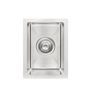 Bar Sink Single Bowl 382 x 272, Brushed Nickel