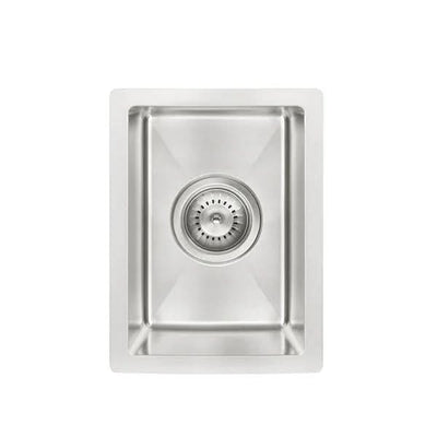 Meir Bar Sink Single Bowl 382 x 272, Brushed Nickel