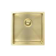 Kitchen Sink Single Bowl 450 x 450, Tiger Bronze