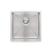 Kitchen Sink Single Bowl 450 x 450, Brushed Nickel