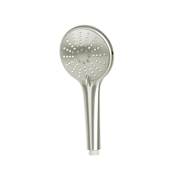 Round Hand Shower Three-Function, Brushed Nickel