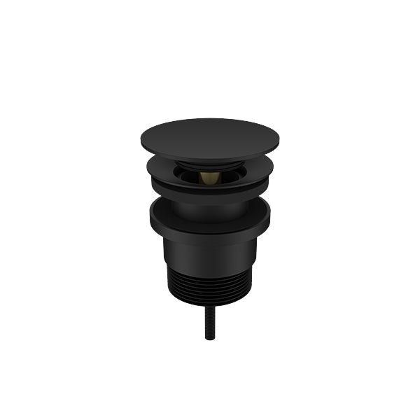 Universal all-in-one Pop Up Waste Basin & Bath, Matte Black